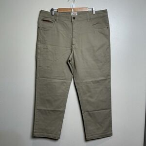 RailRiders LOA Men's Adirondack Mountain Pants‎ Size 40x28 Khaki EUC